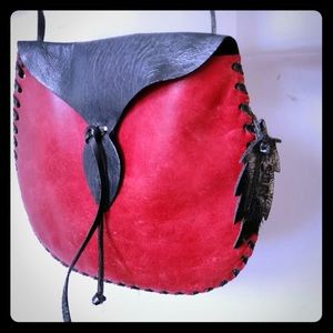 Unique Sulay Rodriguez leather shoulder bag